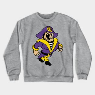 ECU Vintage Retro East Carolina Pirates 80s Crewneck Sweatshirt